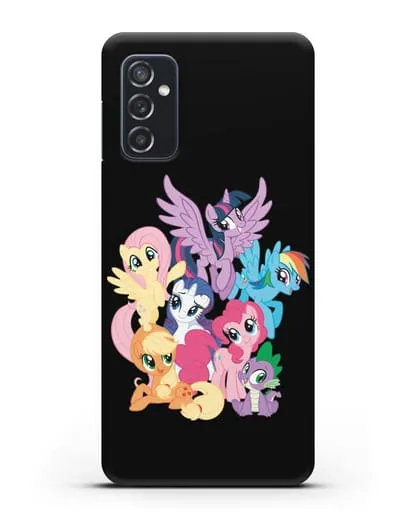 Чехол Мой Маленький Пони Свирепая шестёрка силиконовый для Samsung Galaxy M52 [M526B]