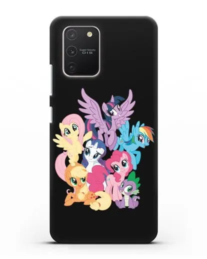 Чехол Мой Маленький Пони Свирепая шестёрка силиконовый для Samsung Galaxy S10 lite [SM-G770F]