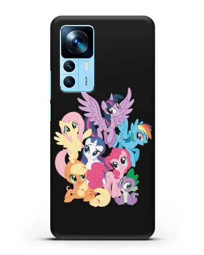 Чехол Мой Маленький Пони Свирепая шестёрка силиконовый для Xiaomi 12T