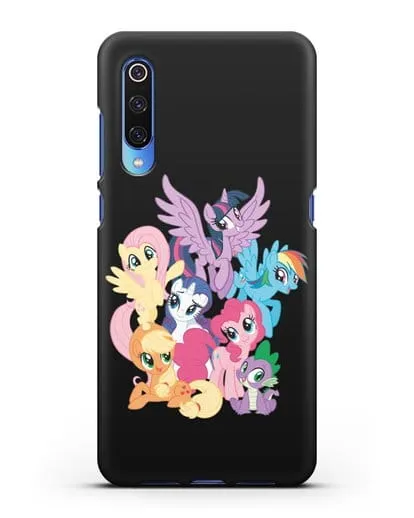 Чехол Мой Маленький Пони Свирепая шестёрка силиконовый для Xiaomi Mi 9