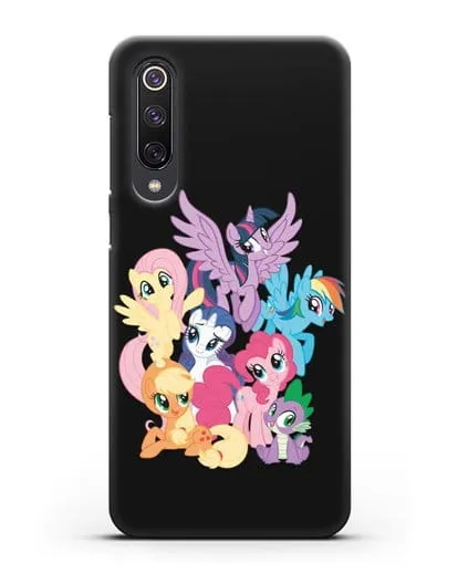 Чехол Мой Маленький Пони Свирепая шестёрка силиконовый для Xiaomi Mi 9 SE