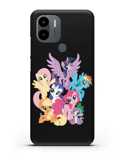 Чехол Мой Маленький Пони Свирепая шестёрка силиконовый для Xiaomi Redmi A1 Plus