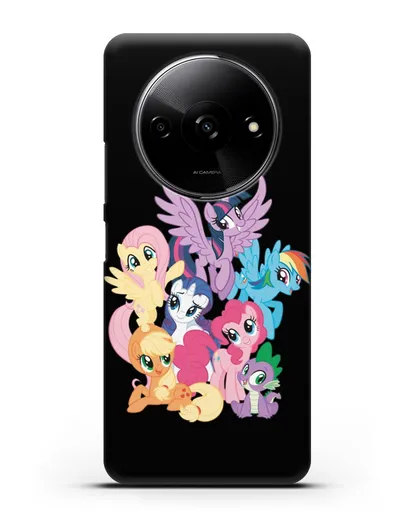 Чехол Мой Маленький Пони Свирепая шестёрка силиконовый для Xiaomi Redmi A3