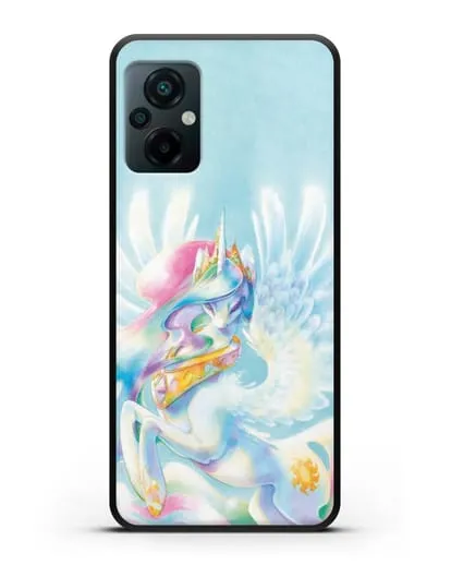 Чехол Май Литл Пони Селестия силиконовый для Xiaomi Poco M5