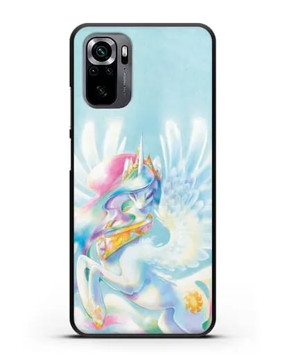Чехол Май Литл Пони Селестия силиконовый для Xiaomi Poco M5s