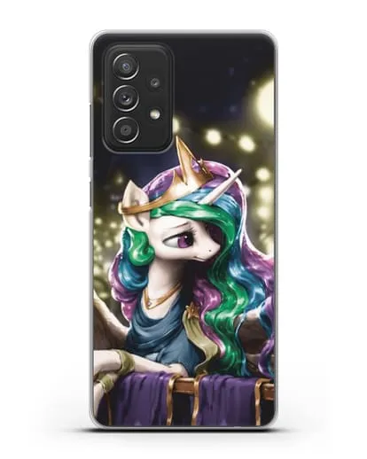 Чехол Май Литл Пони Принцесса Селестия силиконовый для Samsung Galaxy A53