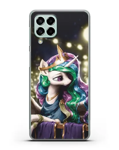 Чехол Май Литл Пони Принцесса Селестия силиконовый для Samsung Galaxy M53 [SM-M536]