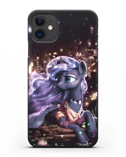 Чехол Май Литл Пони Принцесса Луна силиконовый для iPhone 11