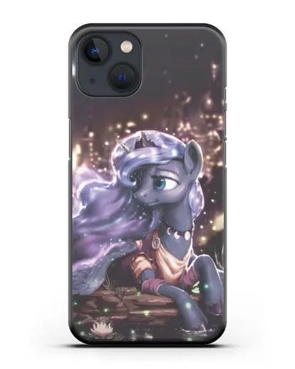 Чехол Май Литл Пони Принцесса Луна силиконовый для iPhone 13