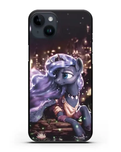 Чехол Май Литл Пони Принцесса Луна силиконовый для iPhone 14 Plus