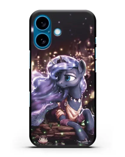 Чехол Май Литл Пони Принцесса Луна силиконовый для iPhone 16