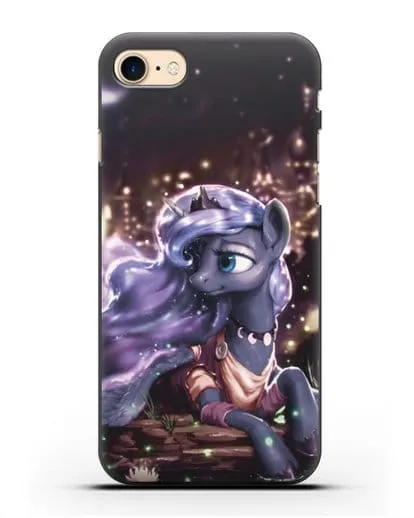 Чехол Май Литл Пони Принцесса Луна силиконовый для iPhone 7