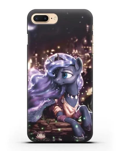 Чехол Май Литл Пони Принцесса Луна силиконовый для iPhone 8 Plus