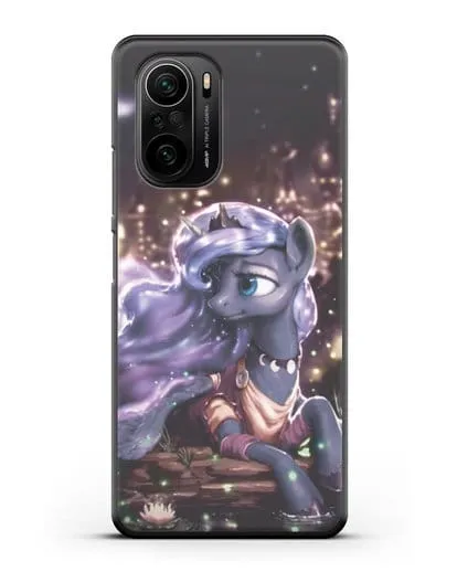 Чехол Май Литл Пони Принцесса Луна силиконовый для Xiaomi Poco F3