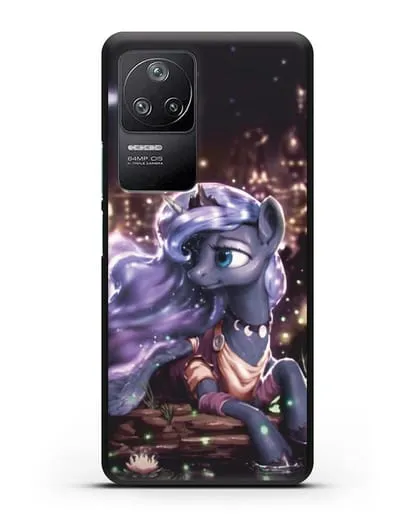 Чехол Май Литл Пони Принцесса Луна силиконовый для Xiaomi Poco F4