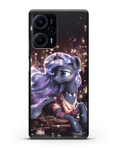 Чехол Май Литл Пони Принцесса Луна силиконовый для Xiaomi Poco F5