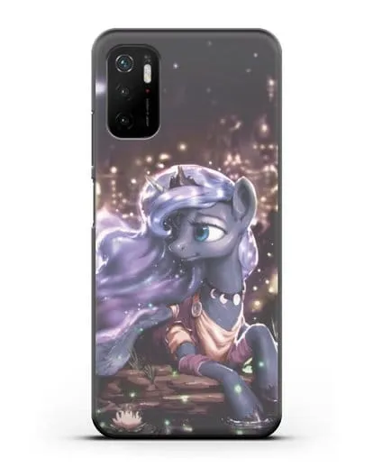 Чехол Май Литл Пони Принцесса Луна силиконовый для Xiaomi Poco M3 Pro