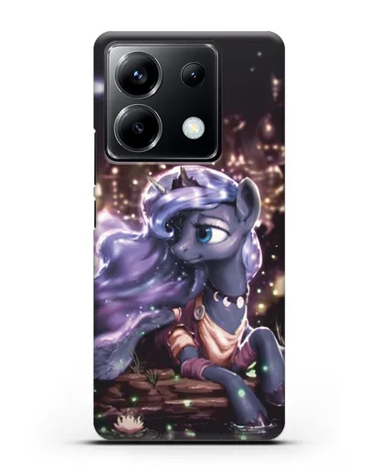 Чехол Май Литл Пони Принцесса Луна силиконовый для Xiaomi Poco X6