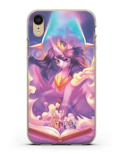 Чехол Май Литл Пони Принцесса Сумеречная Искорка силиконовый для iPhone XR
