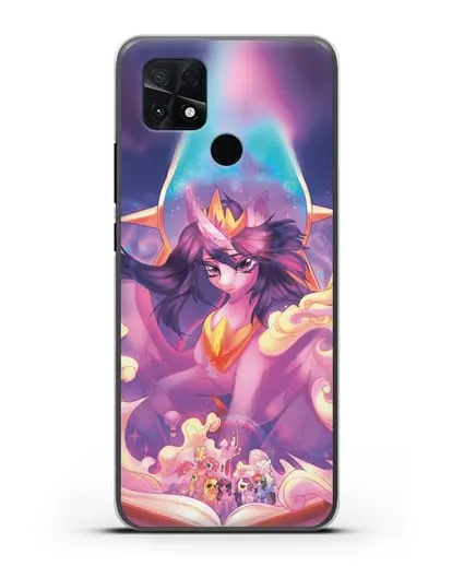 Чехол Май Литл Пони Принцесса Сумеречная Искорка силиконовый для Xiaomi Poco C40