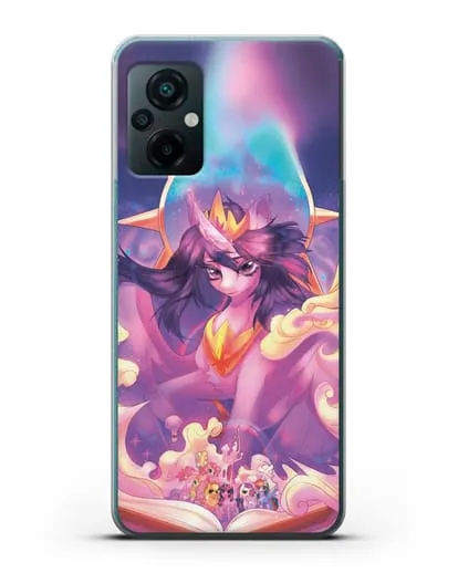 Чехол Май Литл Пони Принцесса Сумеречная Искорка силиконовый для Xiaomi Poco M5