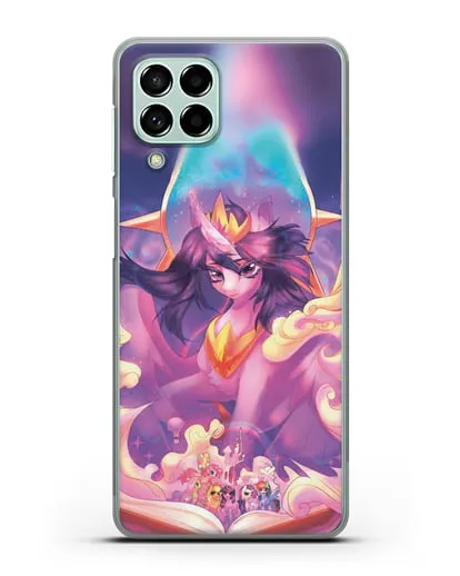 Чехол Май Литл Пони Принцесса Сумеречная Искорка силиконовый для Samsung Galaxy M53 [SM-M536]