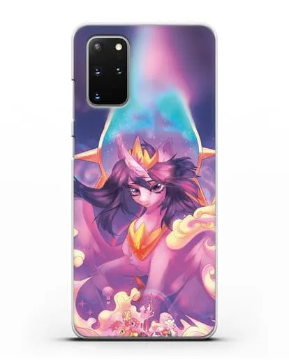 Чехол Май Литл Пони Принцесса Сумеречная Искорка силиконовый для Samsung Galaxy S20 Plus [SM-G985F]