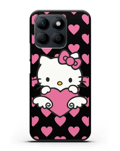 Чехол с принтом Хелло Китти силиконовый для Honor X8b