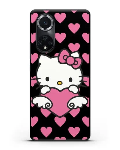 Чехол с принтом Хелло Китти силиконовый для Huawei Nova 9