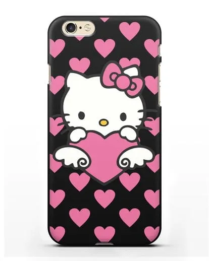 Чехол с принтом Хелло Китти силиконовый для iPhone 6