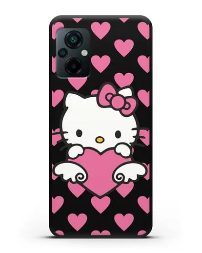 Чехол с принтом Хелло Китти силиконовый для Xiaomi Poco M5