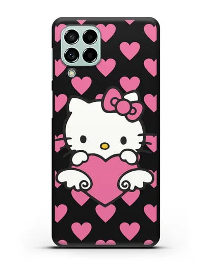 Чехол с принтом Хелло Китти силиконовый для Samsung Galaxy M53 [SM-M536]