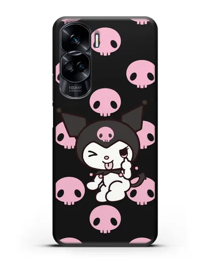 Чехол Хелло Китти - Зайчик Куроми силиконовый для Honor 90 Lite