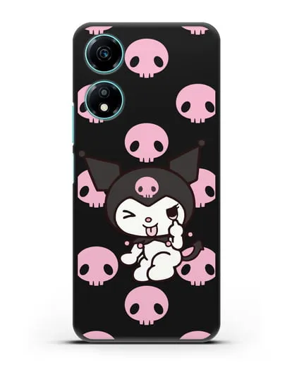 Чехол Хелло Китти - Зайчик Куроми силиконовый для Honor X5 Plus