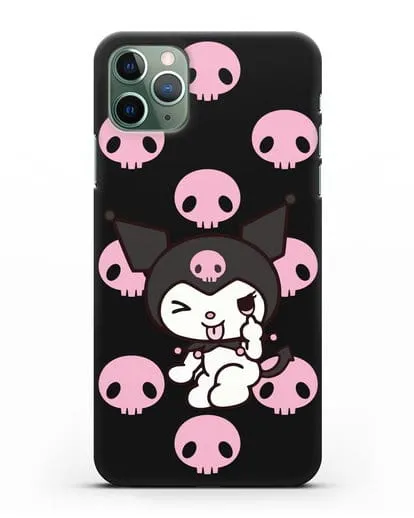 Чехол Хелло Китти - Зайчик Куроми силиконовый для iPhone 11 Pro