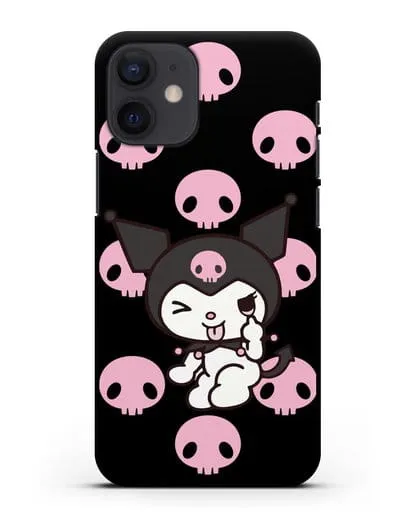 Чехол Хелло Китти - Зайчик Куроми силиконовый для iPhone 12 mini