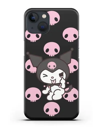 Чехол Хелло Китти - Зайчик Куроми силиконовый для iPhone 13