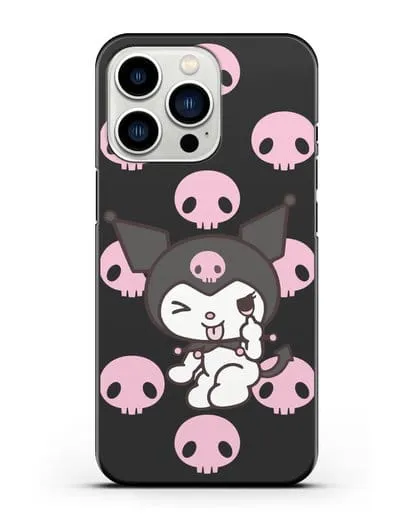 Чехол Хелло Китти - Зайчик Куроми силиконовый для iPhone 13 Pro