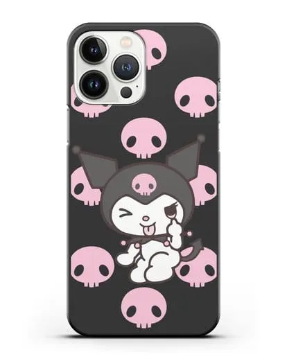 Чехол Хелло Китти - Зайчик Куроми силиконовый для iPhone 13 Pro Max