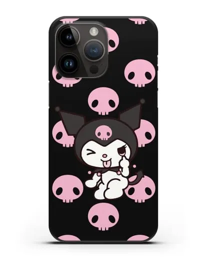 Чехол Хелло Китти - Зайчик Куроми силиконовый для iPhone 14 Pro Max