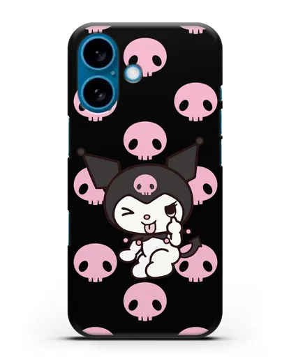 Чехол Хелло Китти - Зайчик Куроми силиконовый для iPhone 16