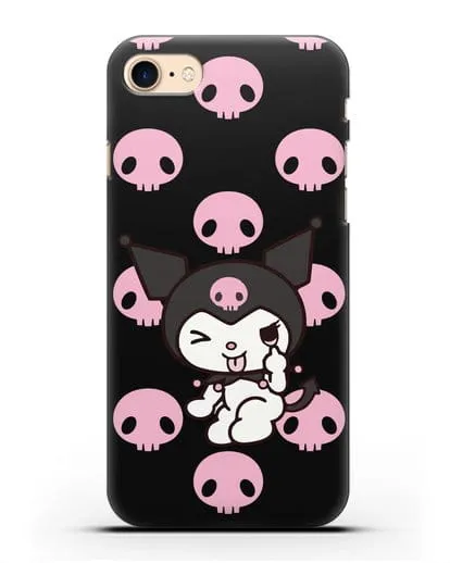 Чехол Хелло Китти - Зайчик Куроми силиконовый для iPhone 8