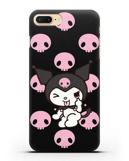 Чехол Хелло Китти - Зайчик Куроми силиконовый для iPhone 8 Plus