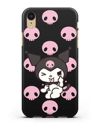 Чехол Хелло Китти - Зайчик Куроми силиконовый для iPhone XR