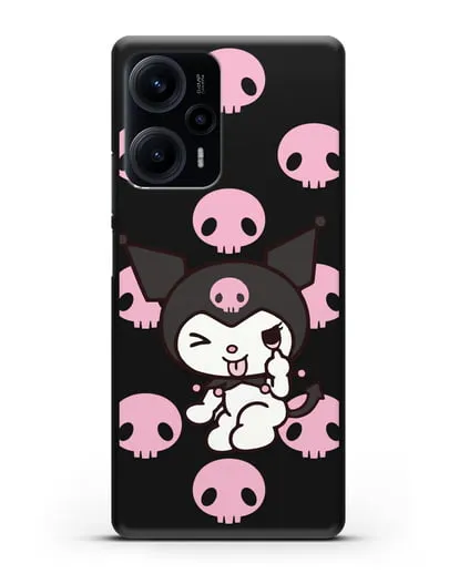 Чехол Хелло Китти - Зайчик Куроми силиконовый для Xiaomi Poco F5