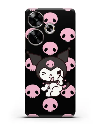 Чехол Хелло Китти - Зайчик Куроми силиконовый для Xiaomi Poco F6