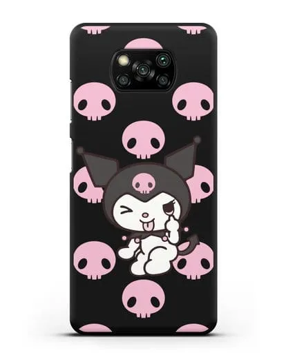 Чехол Хелло Китти - Зайчик Куроми силиконовый для Xiaomi Poco X3