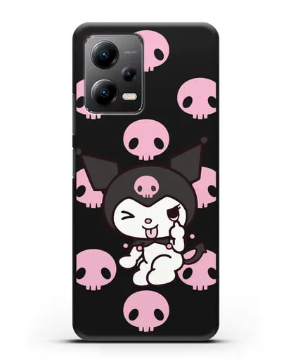 Чехол Хелло Китти - Зайчик Куроми силиконовый для Xiaomi Poco X5