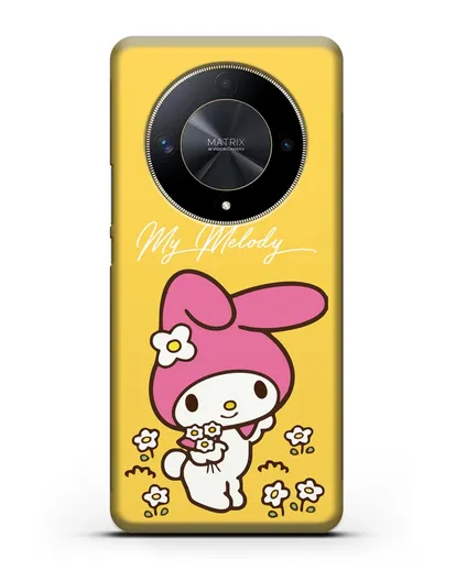 Чехол Зайчик Мелоди силиконовый для Honor X9b