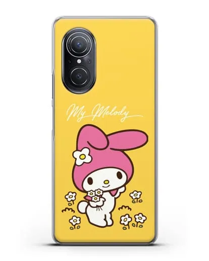 Чехол Зайчик Мелоди силиконовый для Huawei Nova 9 SE